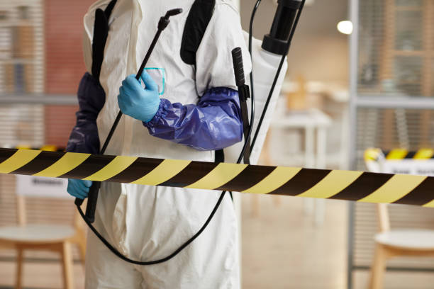 Professional Biohazard technician working in Florence, OR